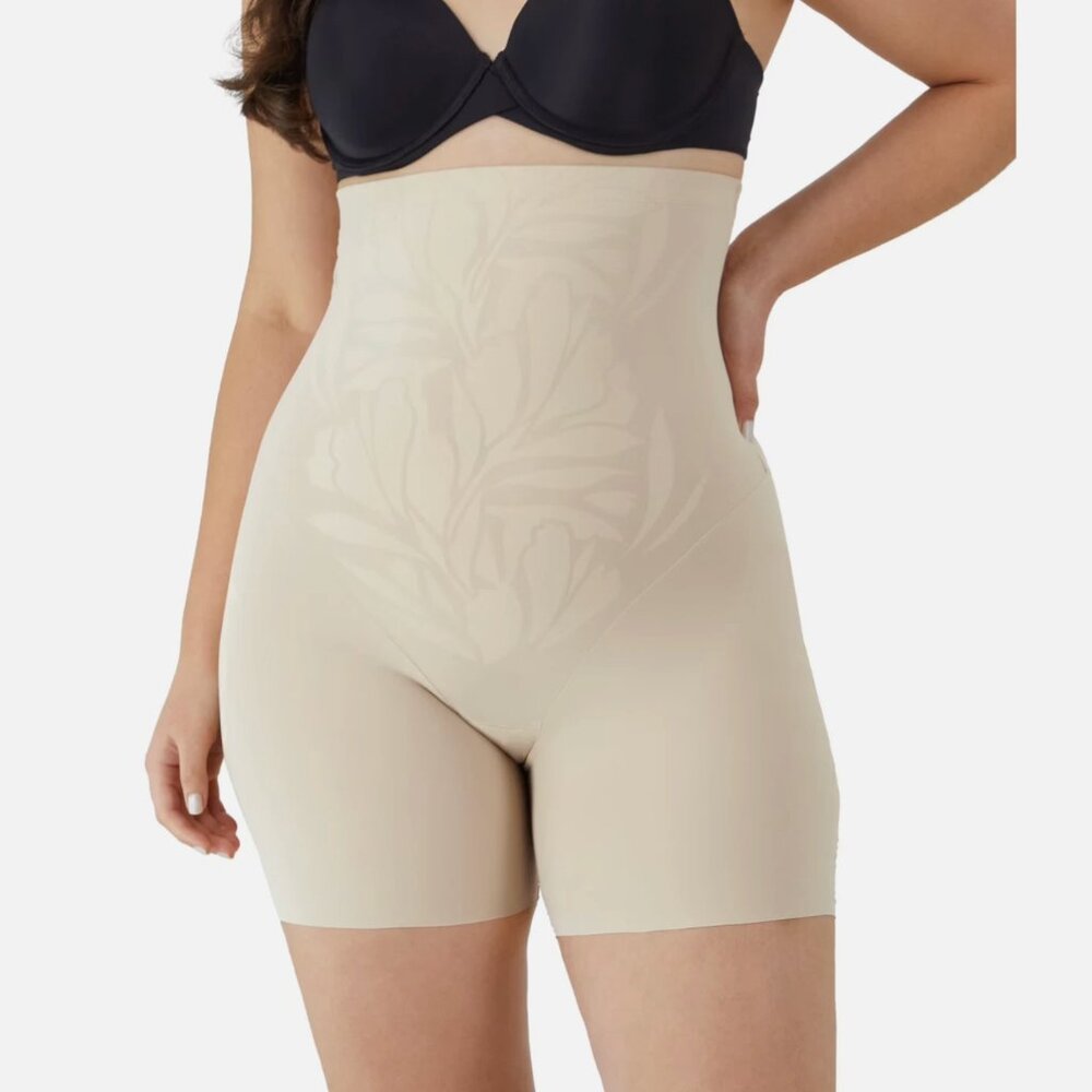 Maidenform Womens Shapewear FitSense High Waist Extra Firm Shaping Shorts FL0072